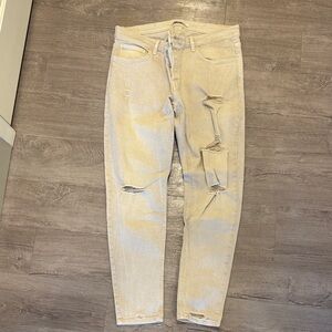 Zara tan slim fit pants.  Size 36